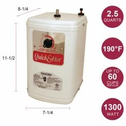 Best deal 🤩 Westbrass Contemporary 10" Hot And Cold Water Dispenser And Tank In Polished Nickel ✨ -kitchen fixtures Shop 0391f1ee036d3767 2265 w800 h800 b1 p0