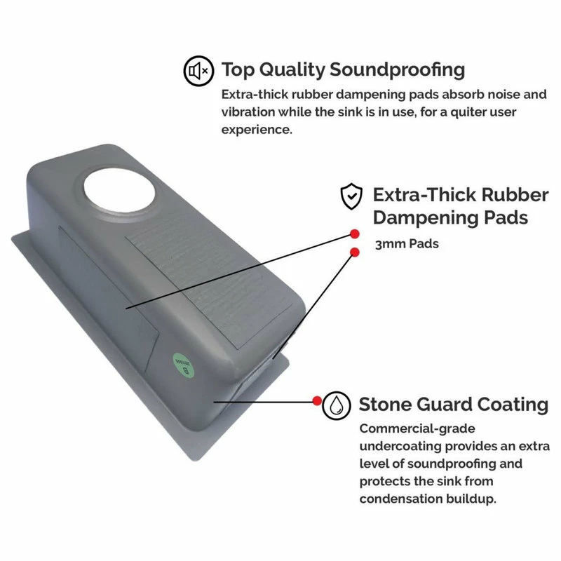 Buy π Italia Kitchen Series 8" Undermount Stainless Steel Bar Sink π 5 Buy π Italia Kitchen Series 8" Undermount Stainless Steel Bar Sink π - Image 3