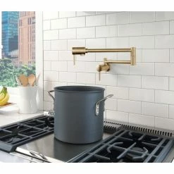 Coupon ❤️ Delta Faucet Delta Contemporary Wall Mount Pot Filler, Champagne Bronze, 1165LF-CZ 💯 -kitchen fixtures Shop 06e175910d25cfc4 1383 w800 h800 b0 p0