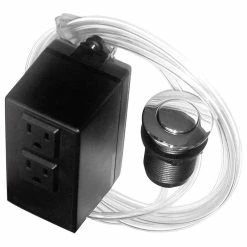 Best reviews of 🎁 Westbrass Disposal Air Switch And Single Outlet Control Box, Polished Chrome ✔️
