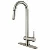 Best deal π LessCare Brushed Nickel Finish Pull-Down Kitchen Faucet LK13B, 1 Hole, 3 Holes π 2 Best deal π LessCare Brushed Nickel Finish Pull-Down Kitchen Faucet LK13B, 1 Hole, 3 Holes π -kitchen fixtures Shop 0a712c3604ca8664 6823 w800 h800 b1 p0