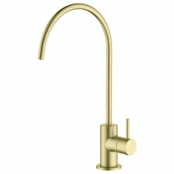 New 🛒 Kibi USA Circular Water Filtration Faucet, Brushed Gold 🔥
