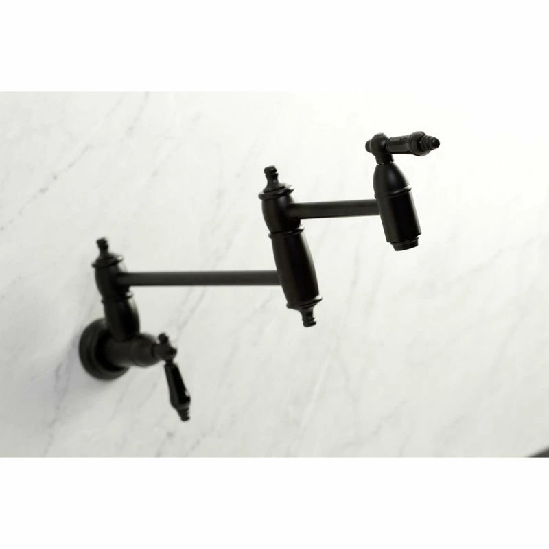 Buy π Kingston Brass KS3100PKL Duchess Wall Mount Pot Filler, Matte Black π₯ 4 Buy π Kingston Brass KS3100PKL Duchess Wall Mount Pot Filler, Matte Black π₯ - Image 2