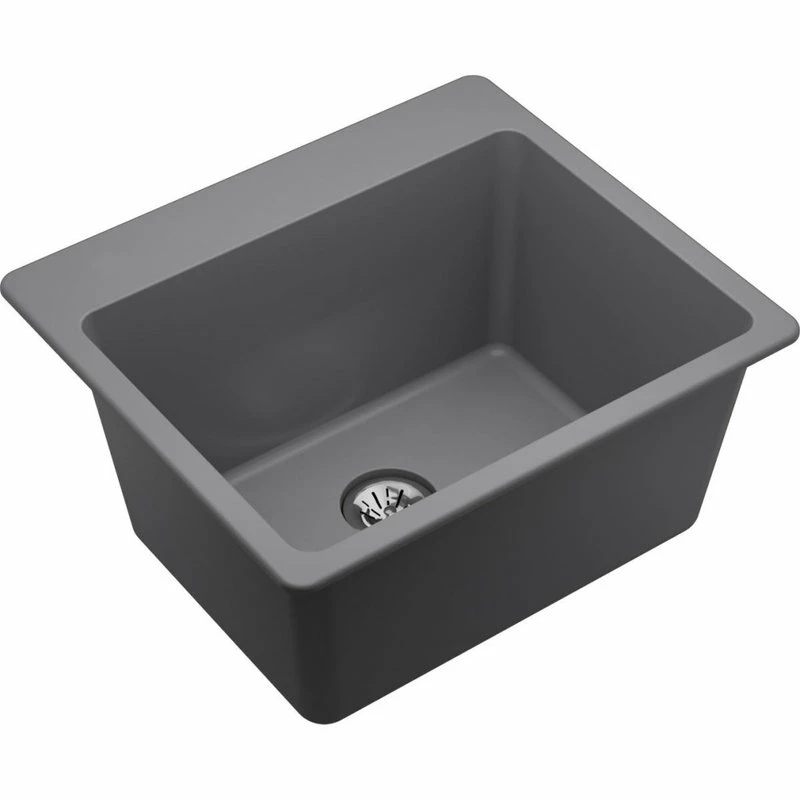 Cheapest π Elkay ELG252212PDGS0 Quartz Classic 25" Laundry Sink With Perfect Drain, Greystone π 5 Cheapest π Elkay ELG252212PDGS0 Quartz Classic 25" Laundry Sink With Perfect Drain, Greystone π - Image 3