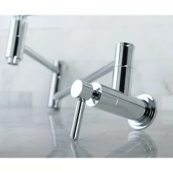 Brand new 🔥 Kingston Brass Wall Mount Pot Filler Kitchen Faucet, Polished Chrome 🔥 -kitchen fixtures Shop 0fe163140bd8d0f7 6402 w800 h800 b0 p0