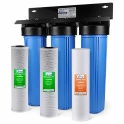 Discount 😀 ISpring 3-Stage 20" Water Filtration System, Fine Sediment And Carbon 😍