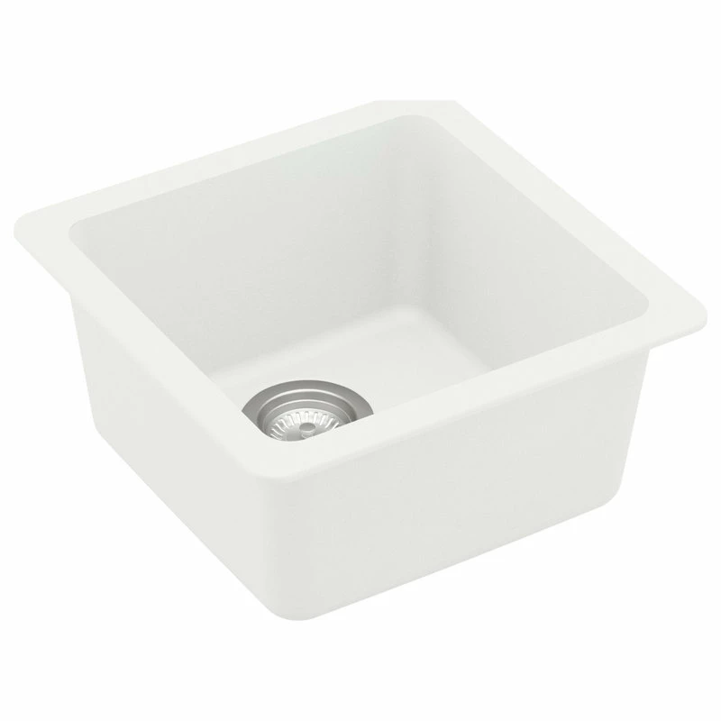Coupon π Karran Undermount Quartz Composite 17" Bar Single Bowl Sink, White π₯ 5 Coupon π Karran Undermount Quartz Composite 17" Bar Single Bowl Sink, White π₯ - Image 3