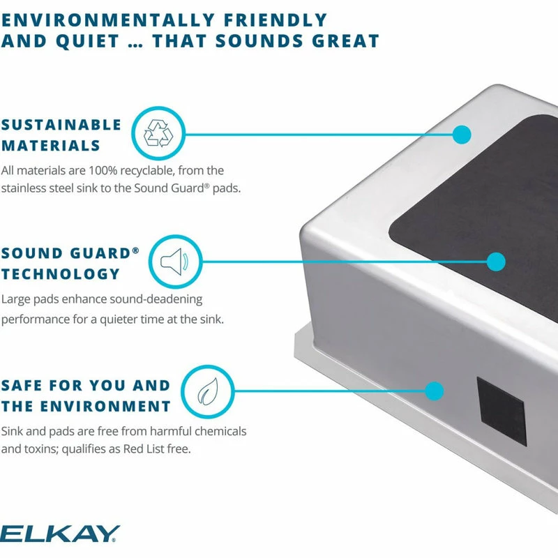 Budget π― Elkay DRKAD3119554 Lustertone Classic Stainless Steel 31" Classroom ADA Sink π 9 Budget π― Elkay DRKAD3119554 Lustertone Classic Stainless Steel 31" Classroom ADA Sink π - Image 7