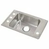 Cheap ❤️ Elkay DRKR25172FRM Lustertone Classic Stainless Steel 25" X 17" Drop-in Classroom Sink 🎁 -kitchen fixtures Shop 1c71db7c0e6019cc 1390 w800 h800 b1 p0