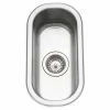 Best Sale 😀 Houzer Inc. Houzer CS-1105 Club 9-1/4" Single Basin Undermount 18-Gauge - Stainless Steel ⌛