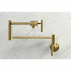 Best Sale π Kingston Brass KS4107CML Manhattan Wall Mount Pot Filler, Brushed Brass β 9 Best Sale π Kingston Brass KS4107CML Manhattan Wall Mount Pot Filler, Brushed Brass β -kitchen fixtures Shop 2d411b90013a55de 0435 w800 h800 b0 p0