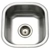 Best reviews of 🎉 Houzer Inc. Houzer MS-1708-1 Club Undermount Stainless Steel Square Bowl Bar/Prep Sink ✔️ -kitchen fixtures Shop 2f310ed80682ea0b 6857 w800 h800 b1 p0