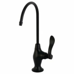 Best deal ❤️ Kingston Brass KS319.NFL NuWave French 2.0 GPM 1 Hole Cold Water - Matte Black 😉