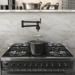 Wholesale 😉 Anzzi Braccia Series 24" Wall Mounted Pot Filler, Oil Rubbed Bronze 👏 -kitchen fixtures Shop 3c819de80d287af4 8949 w800 h800 b0 p0