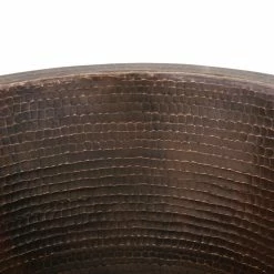 Hot Sale 🥰 Premier Copper Products 16" Round 🔨 Hammered Copper Bar Sink With 2" Drain Size, 3.5" 🔥 -kitchen fixtures Shop 3ce1ab6400774c68 4570 w800 h800 b0 p0