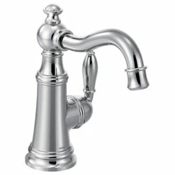 Best reviews of 🥰 Moen Weymouth 1-Handle High Arc Bar Faucet, Chrome ✔️