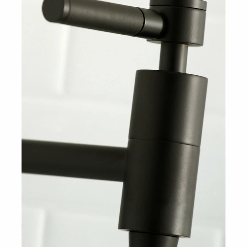 Discount π Kingston Brass Wall Mount Pot Filler Kitchen Faucet, Matte Black π₯° 5 Discount π Kingston Brass Wall Mount Pot Filler Kitchen Faucet, Matte Black π₯° - Image 3