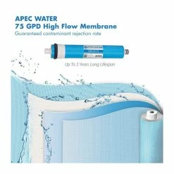 Hot Sale ⌛ APEC Water Systems APEC 75 GPD PH+ Complete Replacement Filter Set For ROES-PH75 (Stage 1-6) 👍 -kitchen fixtures Shop 478135c6009192f0 9067 w800 h800 b0 p0