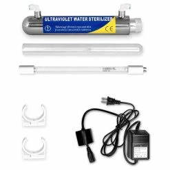 New 👍 Ronaqua Ultraviolet Light Water Purifier Reverse Osmosis UV Sterilizer 12W, 1GPM 🔔