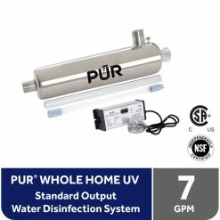 Outlet 😉 GHP GROUP, INC PUR® 7 GPM Whole Home UV Water Disinfection System ❤️ -kitchen fixtures Shop 57613dc80fdd08fc 8641 w800 h800 b0 p0
