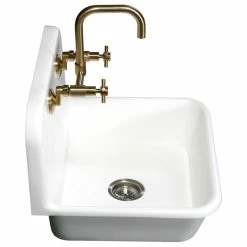 Promo 👏 Kingston Brass 8" Adjustable Center Wall Mount Kitchen Faucet, Brushed Brass 🛒 -kitchen fixtures Shop 5ab1b4a70ddee40f 5146 w800 h800 b1 p0