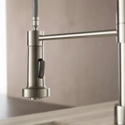 Wholesale ❤️ Blossom Kitchen & Bath Supply Blossom Lead Free, Solid Brass, Single Handle, Pull Out Kitchen Faucet, Brush Ni 🌟 -kitchen fixtures Shop 659105170e4db827 9742 w800 h800 b0 p0