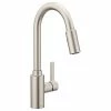 Hot Sale 🌟 Moen 7882 Genta LX Pull-Down Spray Kitchen Faucet - Spot Resist Stainless 🎉 -kitchen fixtures Shop 68b1a435005ea33e 6343 w800 h800 b1 p0