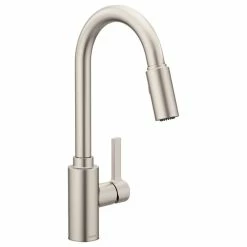 Hot Sale π Moen 7882 Genta LX Pull-Down Spray Kitchen Faucet - Spot Resist Stainless π