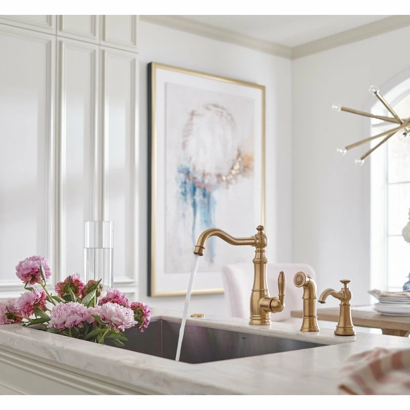 Wholesale π Moen Sip Traditional Brushed Gold One-Handle Beverage Faucet π― 4 Wholesale π Moen Sip Traditional Brushed Gold One-Handle Beverage Faucet π― - Image 2