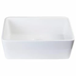 Wholesale ⭐ Alfi Trade Biscuit 23" Fireclay Single Bowl Farmhouse Kitchen Sink, White ❤️ -kitchen fixtures Shop 79911bcd0f403d85 6486 w800 h800 b1 p0