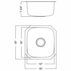 Coupon π Magnus 18-Gauge Stainless Steel Single Bowl Bar Sink With Arc Kitchen Faucet π 11 Coupon π Magnus 18-Gauge Stainless Steel Single Bowl Bar Sink With Arc Kitchen Faucet π -kitchen fixtures Shop 7a219eb50ed58c54 8823 w800 h800 b1 p0