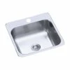 Cheapest 🌟 Sterling B153-1 1 Hole 15" Single Basin Drop In Stainless Steel - Stainless 🔥