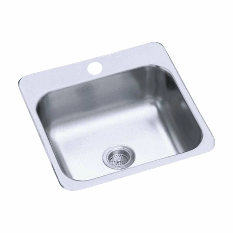 Cheapest π Sterling B153-1 1 Hole 15" Single Basin Drop In Stainless Steel - Stainless π₯ 3 Cheapest π Sterling B153-1 1 Hole 15" Single Basin Drop In Stainless Steel - Stainless π₯