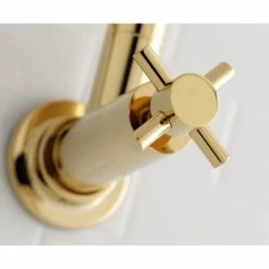 Discount 🔔 Kingston Brass Wall Mount Pot Filler Kitchen Faucet, Polished Brass 🔥 -kitchen fixtures Shop 80a1185f0e7eba80 6798 w800 h800 b0 p0