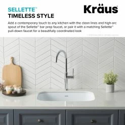 Wholesale ❤️ Kraus USA, Inc. Sellette 1-Handle 1-Hole Kitchen Bar Faucet Chrome 😍 -kitchen fixtures Shop 8a11015b00e5e99a 5696 w800 h800 b0 p0