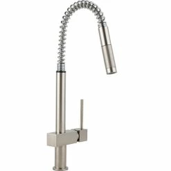 Promo 😀 Elkay Avado Kitchen Faucet W/ Semi-professional Spout, Brushed Nickel 👍