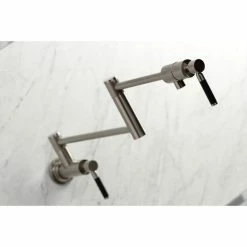 Brand new π Kingston Brass KS4108DKL Kaiser Wall Mount Pot Filler, Brushed Nickel π 11 Brand new π Kingston Brass KS4108DKL Kaiser Wall Mount Pot Filler, Brushed Nickel π -kitchen fixtures Shop 90111552013a57ce 0468 w800 h800 b0 p0