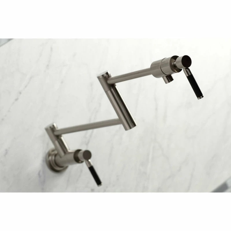 Brand new π Kingston Brass KS4108DKL Kaiser Wall Mount Pot Filler, Brushed Nickel π 7 Brand new π Kingston Brass KS4108DKL Kaiser Wall Mount Pot Filler, Brushed Nickel π - Image 5