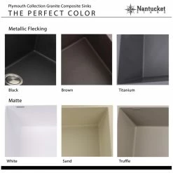 Coupon 😀 Nantucket Sinks 17" Single Bowl Undermount Granite Composite Bar-Prep Sink, Sand 🧨 -kitchen fixtures Shop 93e1f71a0dcd70aa 8216 w800 h800 b1 p0