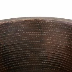 Flash Sale ⭐ Premier Copper Products 16" Round 🔨 Hammered Copper Bar Sink With 2" Drain Size, 2" 😀 -kitchen fixtures Shop 9731f57b00774c86 4569 w800 h800 b0 p0