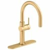 Deals 💯 Kohler K-22975 Crue 1.5 GPM 1 Hole Bar Faucet - Brushed Modern Brass 🥰 -kitchen fixtures Shop 981148b90fc5833f 6766 w800 h800 b1 p0
