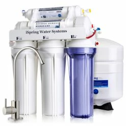 Best deal 🌟 ISpring Water Systems ISpring RCC7 Under Sink 5-Stage Reverse Osmosis Drinking Water Filtration System 🛒