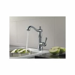 Best Pirce 😍 Delta Faucet Delta Cassidy Single Handle Bar/Prep Faucet, Arctic Stainless, 1997LF-AR 🌟 -kitchen fixtures Shop 9cc19d500c475b36 5447 w800 h800 b0 p0