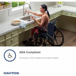 Best deal 🔥 Elkay D11721 Dayton Stainless Steel 17" X 21-1/4" Drop-in Bar Sink, 3 Holes 🌟 -kitchen fixtures Shop a2d1493d0e6019f3 5676 w800 h800 b0 p0