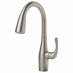 Best Pirce 🛒 Kraus USA, Inc. Esina 2-Function Pull-Down 1-Handle 1-Hole Kitchen Faucet Spot Free Stainless 👏