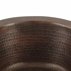 Outlet 🎁 Premier Copper Products 12" Round 🔨 Hammered Copper Bar Sink With 2" Drain Size, Oil Rubbed Bronze 💯 -kitchen fixtures Shop a8212fa000774c8f 8186 w800 h800 b0 p0
