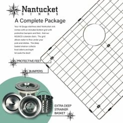 Deals 🎁 Nantucket Sinks 28" Pro Series Rectangle Undermount Zero Radius Stainless Sink 🔥 -kitchen fixtures Shop a931406e0de7b5af 6706 w800 h800 b0 p0