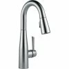 Top 10 🤩 Delta Faucet Delta Essa Single Handle Pull-Down Bar / Prep Faucet, Arctic Stainless 🧨 -kitchen fixtures Shop a9d19e700d35d541 8914 w800 h800 b1 p0