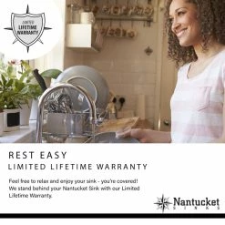 Best Pirce ✨ Nantucket Sinks Nantucket Rectangle Undermount Bar And Prep Sink, 18 Gauge, 18.5"x15"x8" ⭐ -kitchen fixtures Shop af7181d40dd81ff3 5366 w800 h800 b0 p0