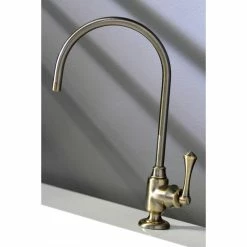 Cheapest 💯 Kingston Brass Single-Handle Water Filtration Faucet, Antique Brass 👍 -kitchen fixtures Shop af9115d10c66f942 5307 w800 h800 b1 p0